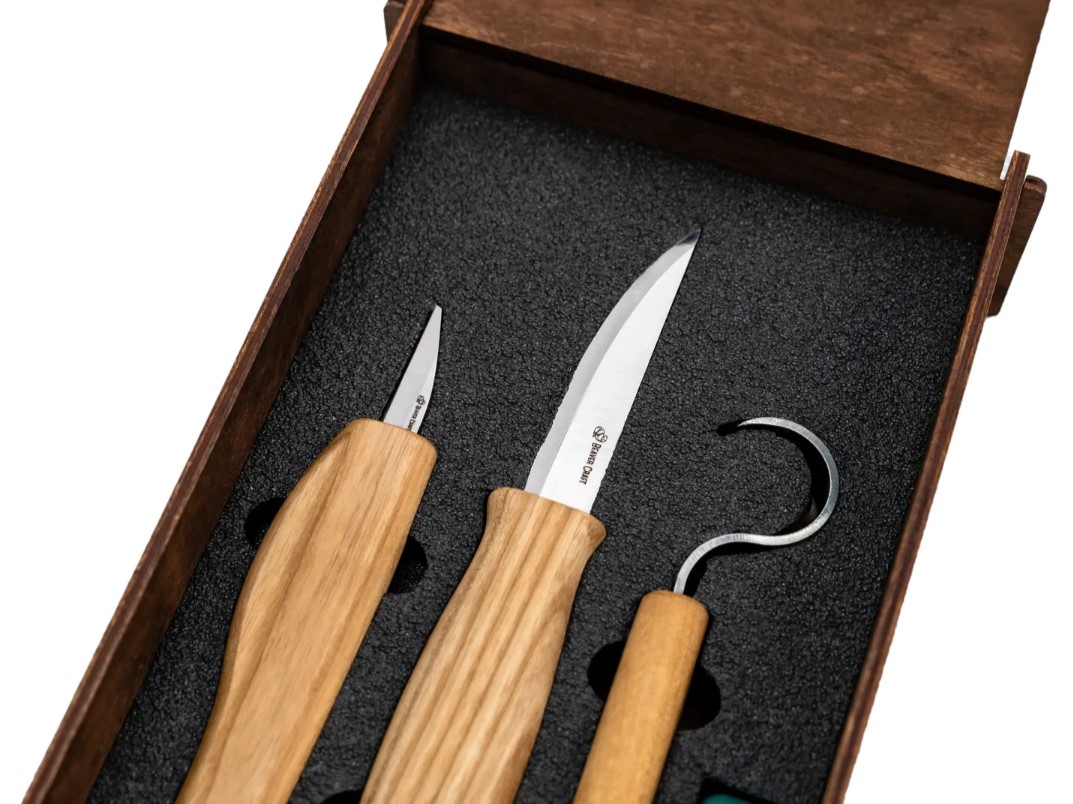 BeaverCraft Treskjærerknivsett S13 Boks - 2