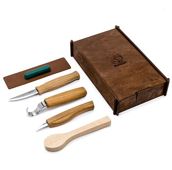 BeaverCraft Treskjærerknivsett S13 Boks