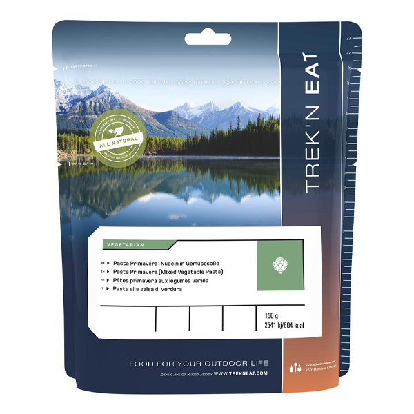 Trek'n Eat | Pasta Primavera | Frystorkad mat | 150g