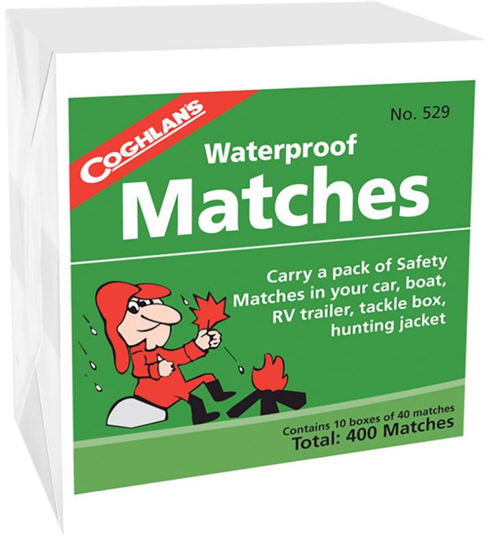 Coghlan´s Vattensäkra tändstickor 10 st askar