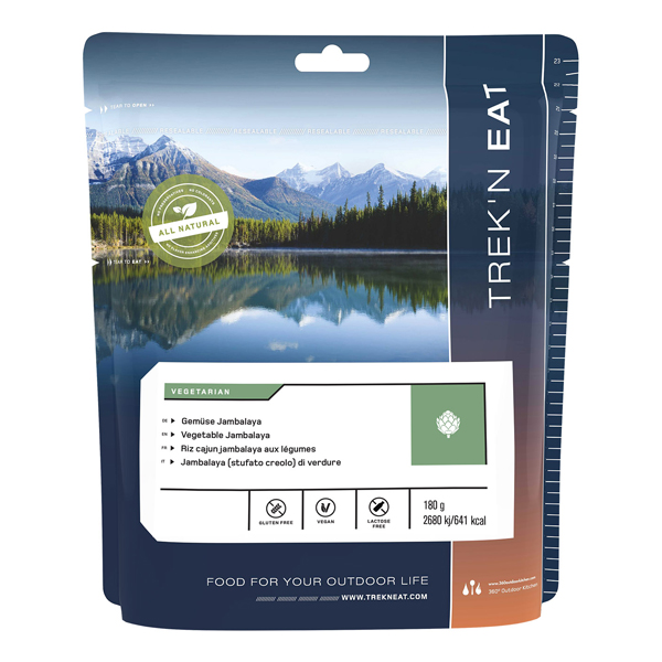 Trek'n Eat | Vegetable Jambalaya | Frystorkad mat | 180g