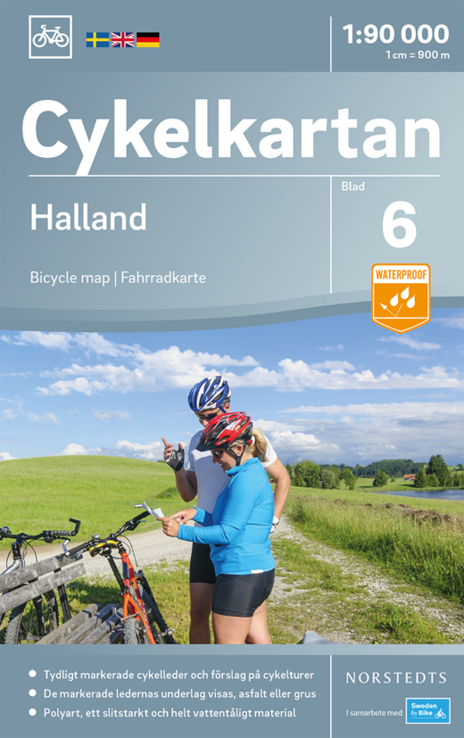 Cykelkartan Halland