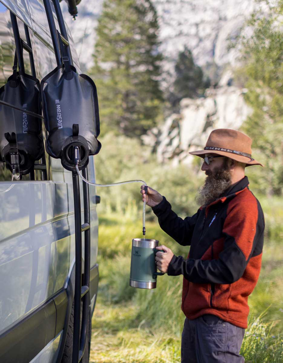Lifestraw Peak Series Gravity 8L Mörkgrå | vattenfilter - 6