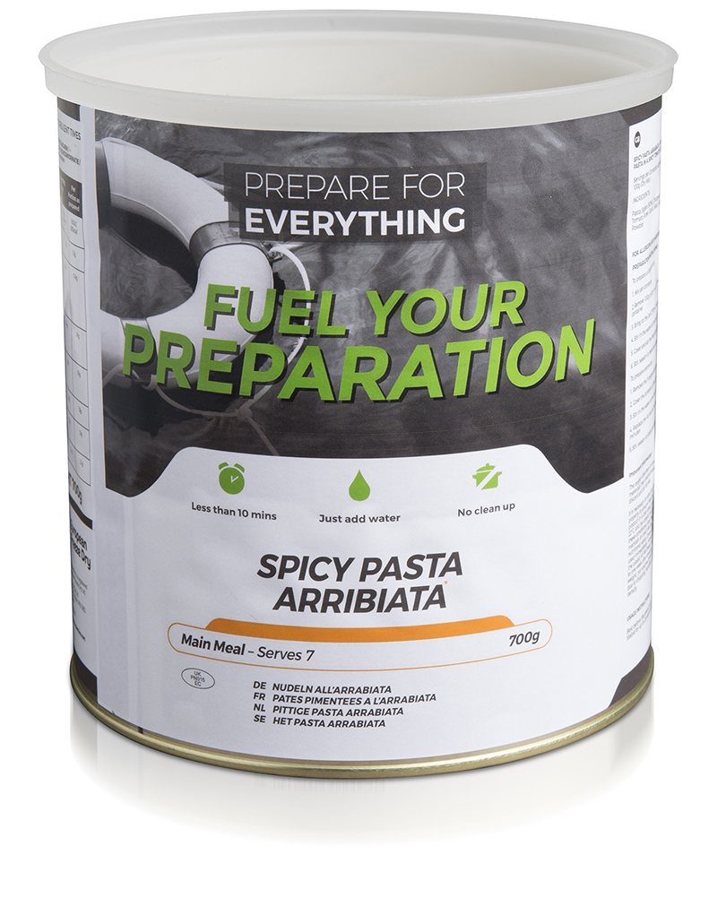 Fuel Your Preparation | Spicy Pasta Arrabiata | Frystorkad mat | 700g