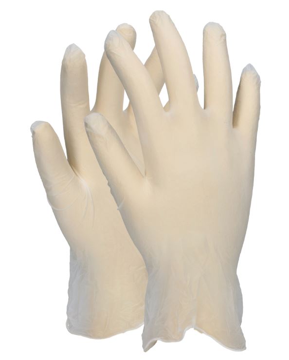 Vinylhandskar Puderfri Medium 200 st Vita