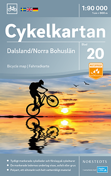 Cykelkartan Dalsland Norra Bohuslän