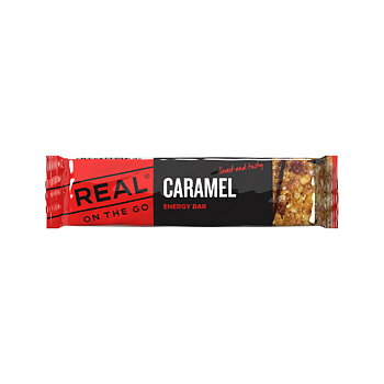 Real On The Go Caramel Energy Bar | 40g