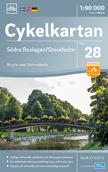 Cykelkartan Södra Roslagen Stockholm