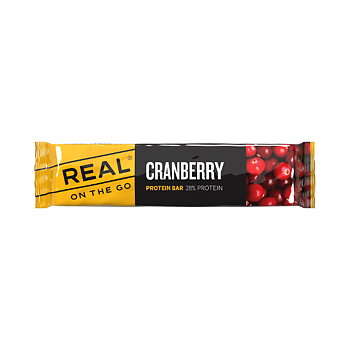 Real On The Go Cranberry Protein Bar | 40g