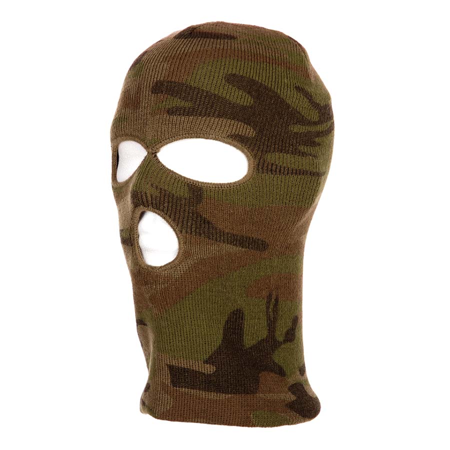 Balaclava One Size Woodland