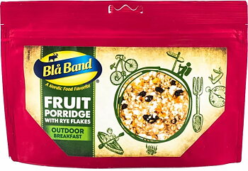 Blå Band | Fruit Porrage with rye flakes | Frystorkad mat | 142g
