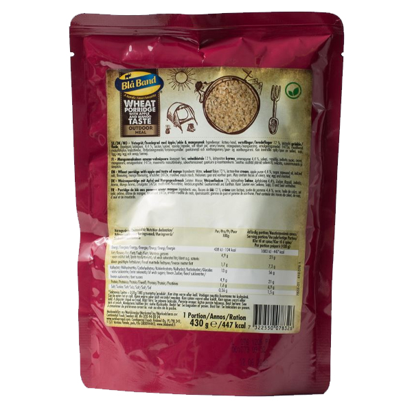Blå Band | Wheat porrige with mango | MRE | 430g