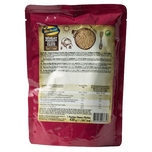 Blå Band | Wheat porrige with vanilla taste | MRE | 430g