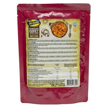 Blå Band | Chicken curry with rice | MRE | 430g