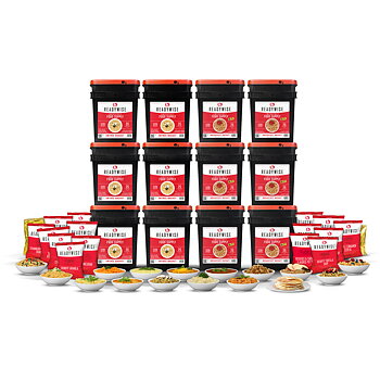 Readywise | Gefriergetrocknete Lebensmittel | Mahlzeitenpaket | 96 480g