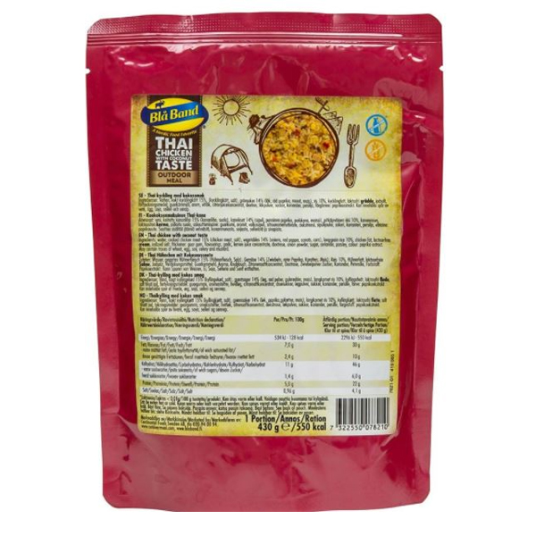 Blå Band | Thai chicken with coconut taste | MRE | 430g