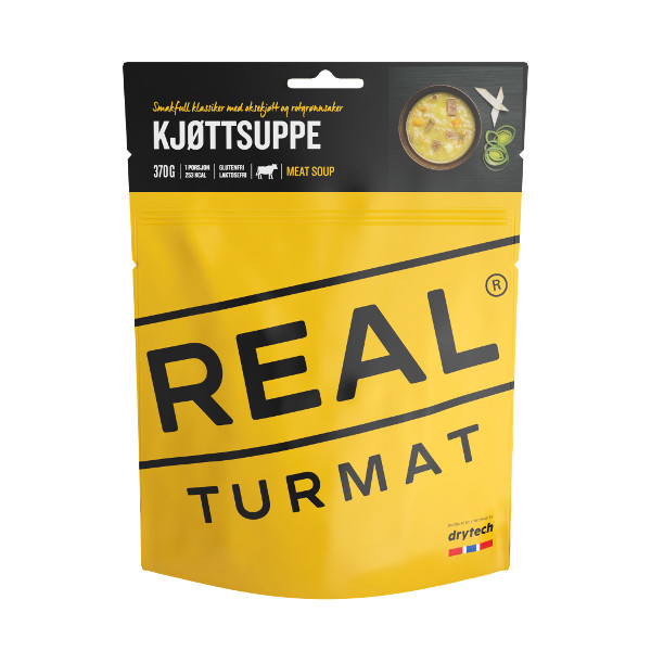 Real Turmat | Beef Soup | Frystorkad mat | 55g
