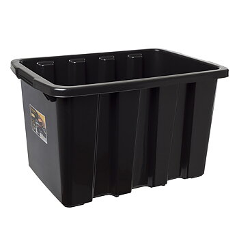 Oppbevaringsboks Strongbox 55L Svart