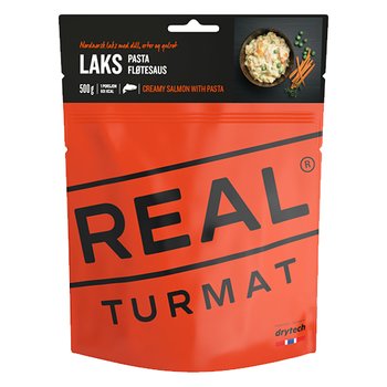 Real Turmat | Creamy Salmon with Pasta | Frystorkad mat | 129g