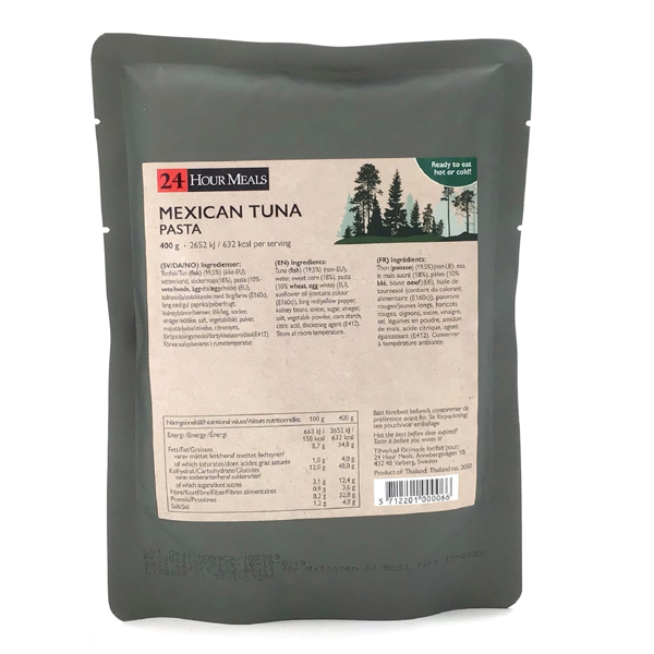 24 Hour Meals | Mexican tuna pasta | MRE | 400g