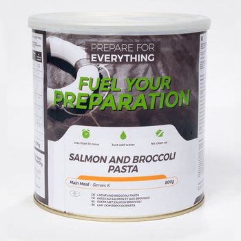 Fuel Your Preparation | Lachs und Brokkoli Pasta | Gefriergetrocknete Lebensmittel | 800g