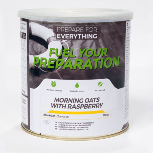 Fuel Your Preparation | Morning Oats with Raspberry | Frystorkad mat | 1260g
