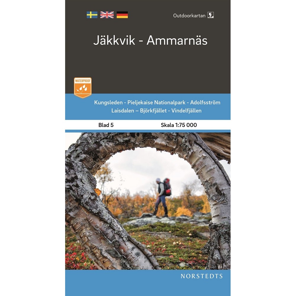Outdoorkartan Jäkkvik Ammarnäs