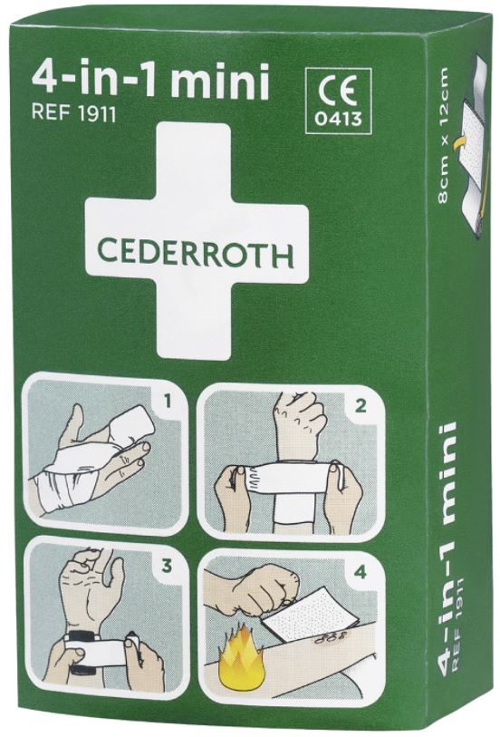 Cederroth Blodstoppare 4-in-1 mini