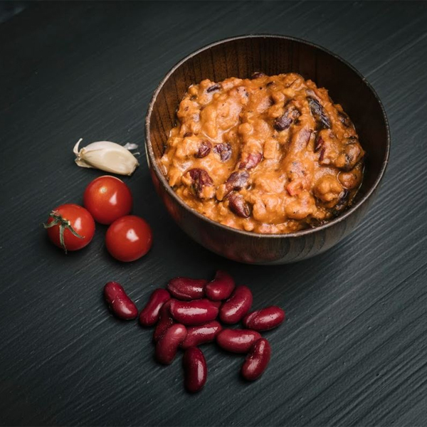 Real Turmat | Chili Stew with Beans | Frysetørret mad | 132g - 2