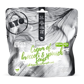 LyoFood | Brokkoli-Spinat-Suppe | Gefriergetrocknete Lebensmittel | 60g