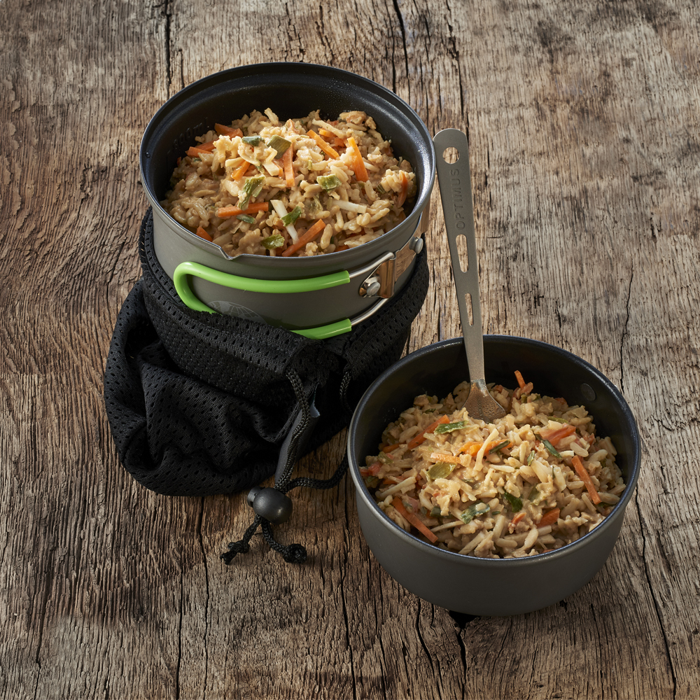 Emergency Food | Garden Vegetables with Risotto | Frystorkad mat | 700g - 2