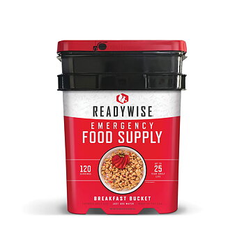 ReadyWise Breakfast Bucket | Frystorkad mat | Matranson | 9500g