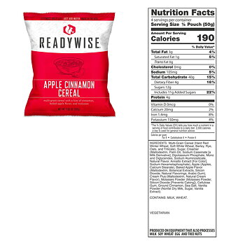 ReadyWise Breakfast Bucket | Frystorkad mat | Matranson | 9500g