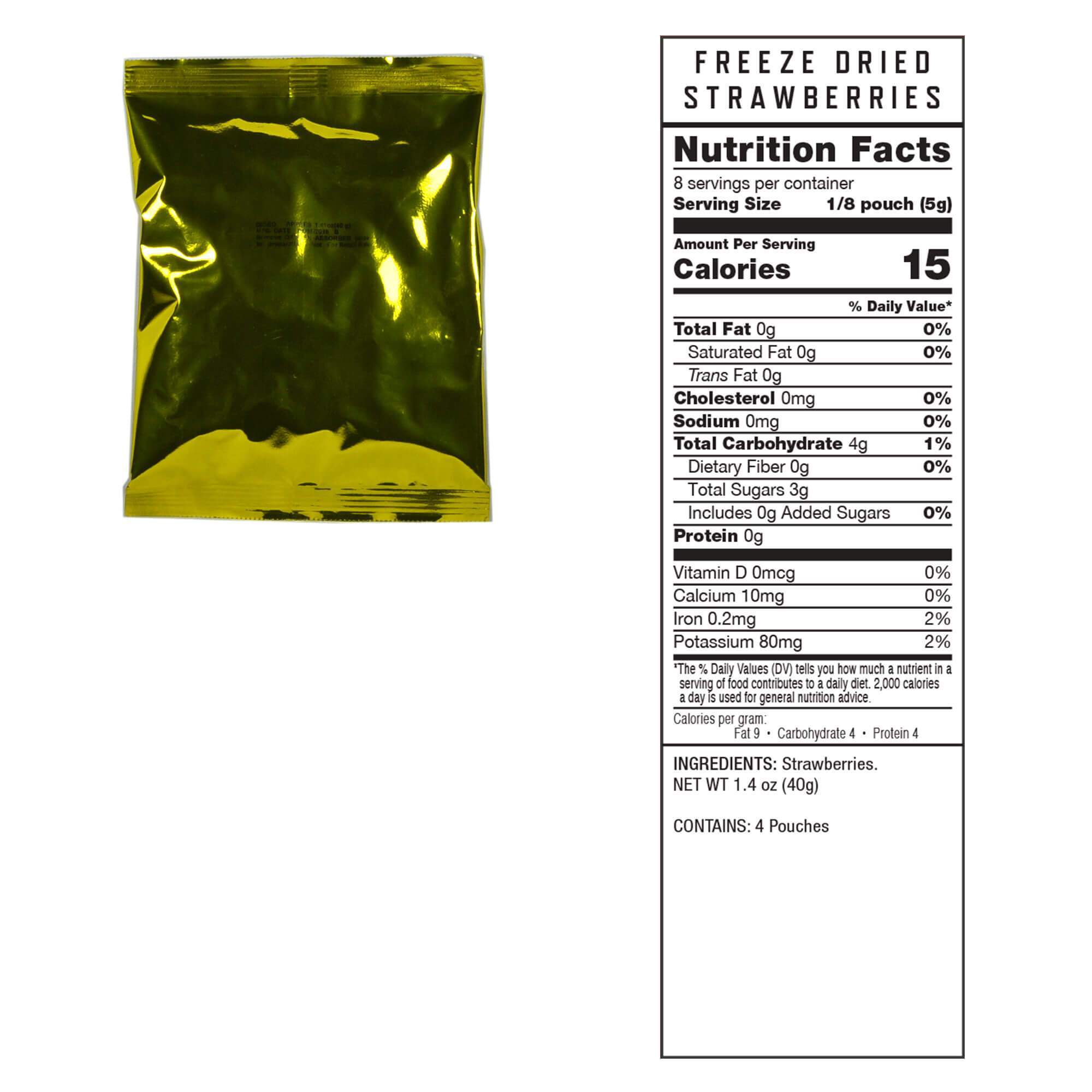 ReadyWise 120 Portionen gefriergetrocknete Früchte Eimer  | Gefriergetrocknete Lebensmittel | Mahlzeitenpaket | 848g - 5