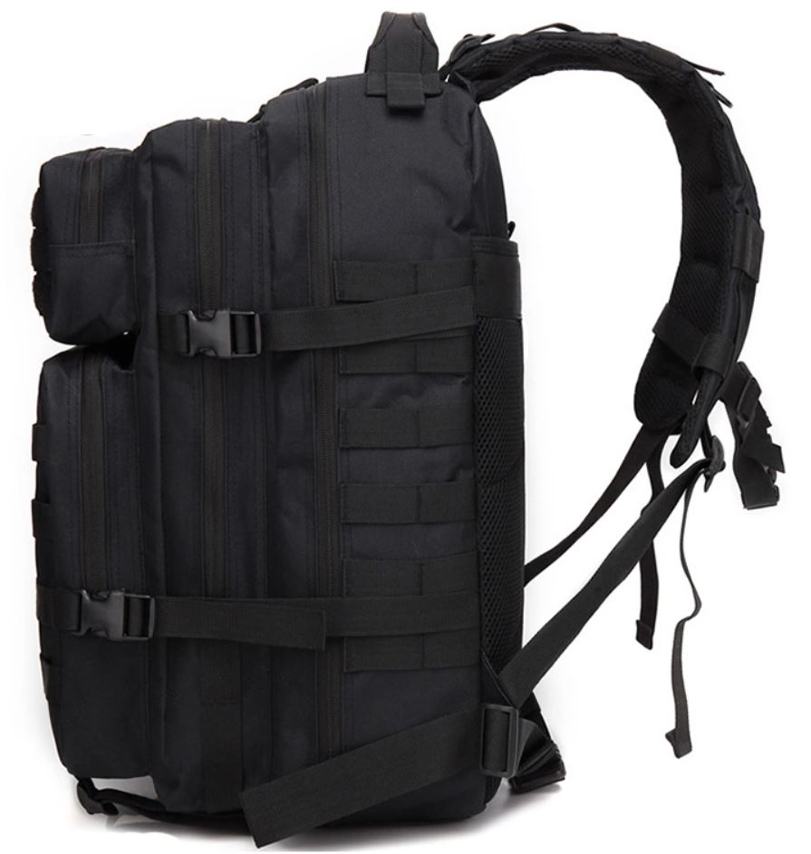 Armybag 600D Oxford  Schwarz 45L - 3