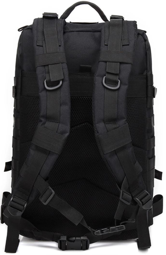 Armybag 600D Oxford  Schwarz 45L - 4
