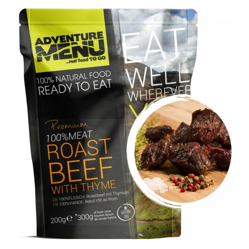 Adventure Menu | Roastbeef with thyme | MRE | 200g