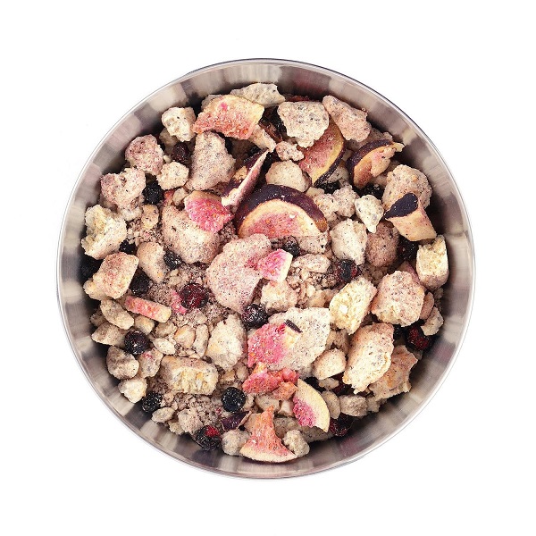 LyoFood | Kokosnuss-Haferbrei mit Blaubeeren, Feigen & Chia | Gefriergetrocknete Lebensmittel | 65g - 2