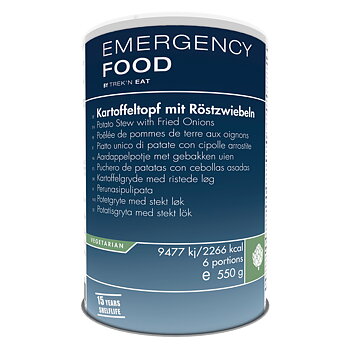 Emergency Food | Potato Stew with Fried Onions | Frystorkad mat | 550g