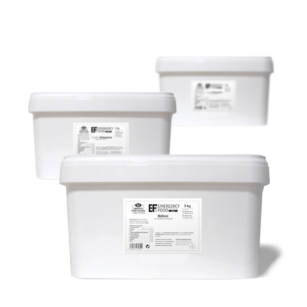 Convar Emergency Food | Frystorkad mat | Matranson | 12 500g