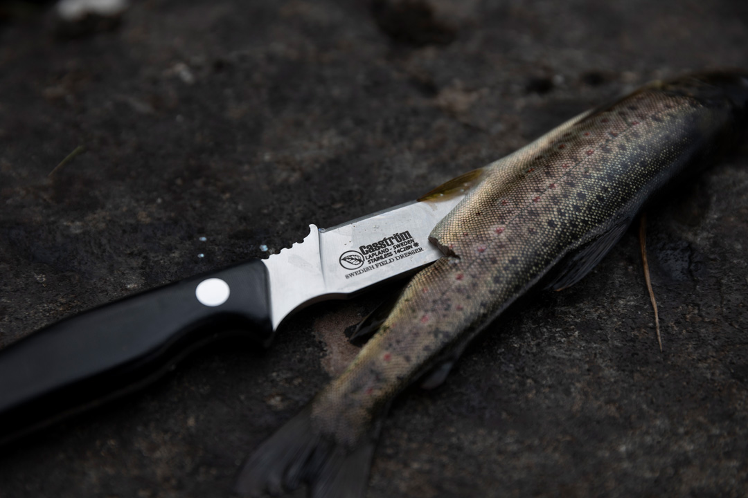Casström Swedish Field Dresser, Schwarzes Micarta, Kydex - 4