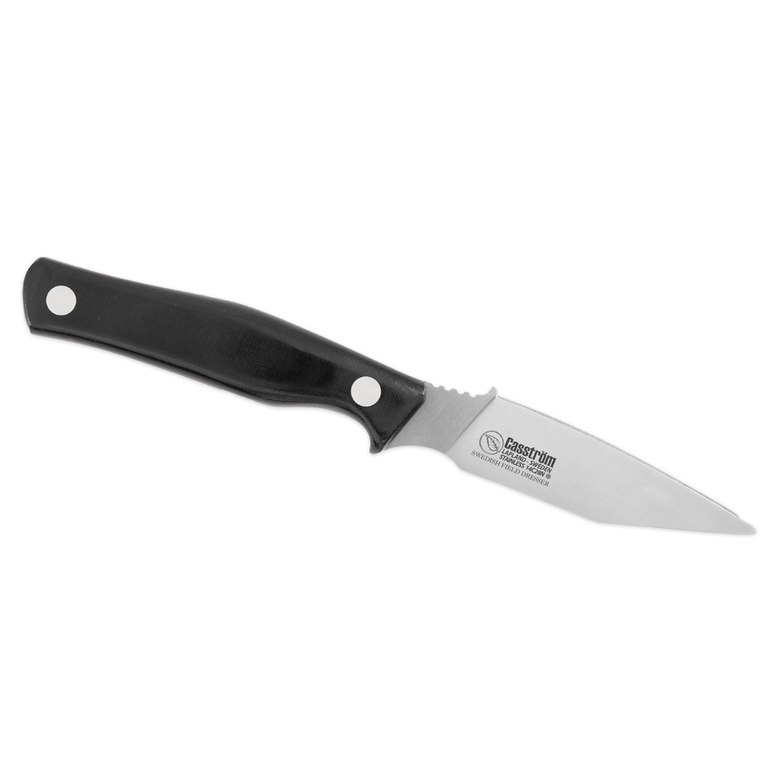 Casström Swedish Field Dresser, Schwarzes Micarta, Kydex - 2