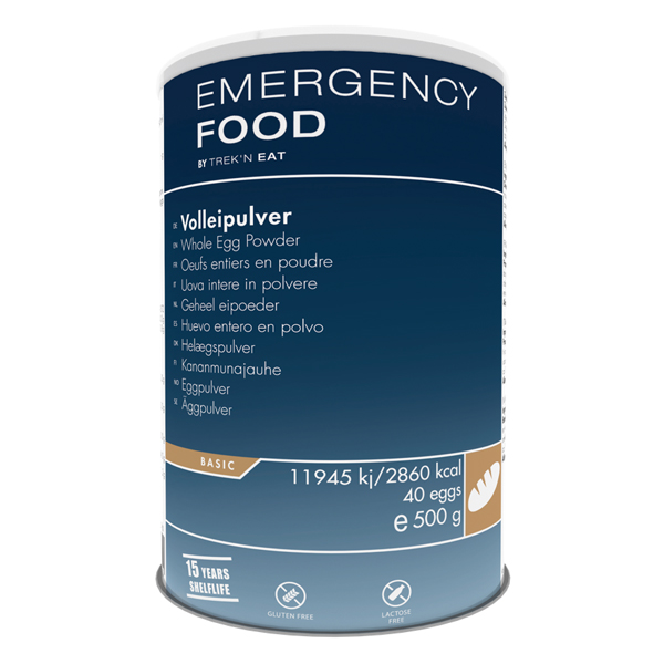 Emergency Food | Whole Egg powder | Frystorkad mat | 500g