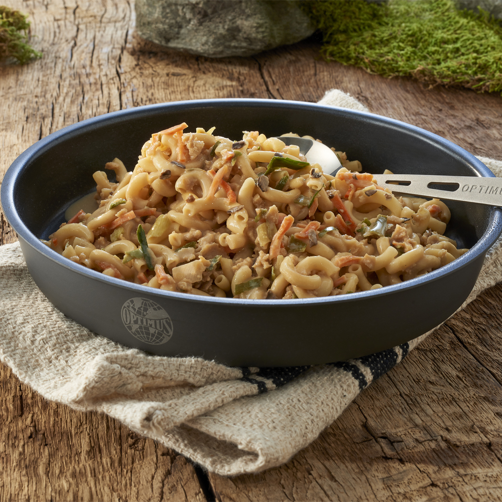 Emergency Food | Wildpilz-Ragout mit Nudeln  | Gefriergetrocknete Lebensmittel | 600g - 2