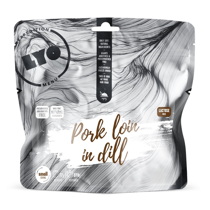 LyoFood | Pork loin in dill | Frystorkad mat | 77g