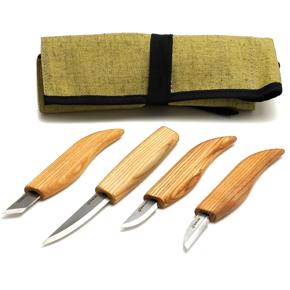 BeaverCraft Treskjærerknivsett S07
