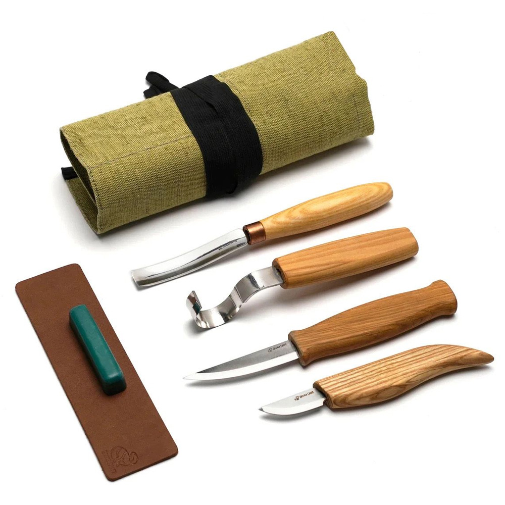 BeaverCraft Treskjærerknivsett S43