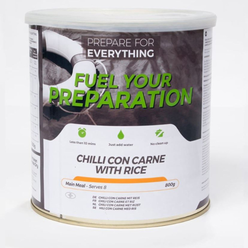 Fuel Your Preparation | Chilli con carne | Frystorkad mat | 800g