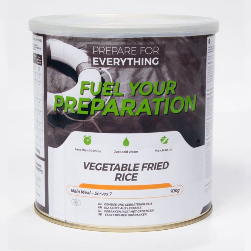 Fuel Your Preparation | Vegetable Fried Rice | Frystorkad mat | 700g