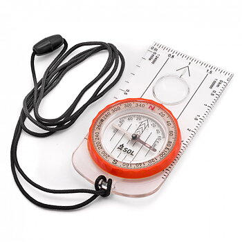 SOL Deluxe Map Compass
